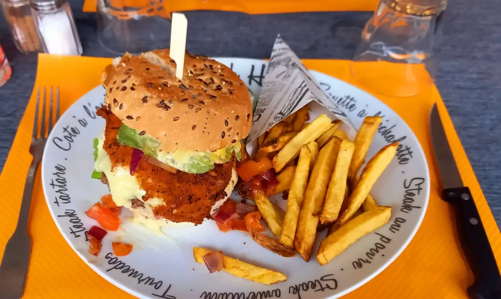 Burger près de Écrouves